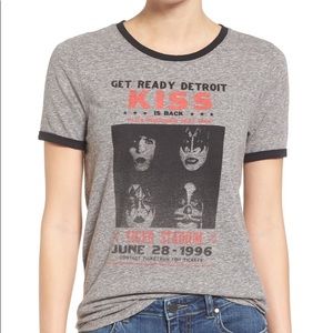 Lucky Brand | KISS Graphic Ringer Tee